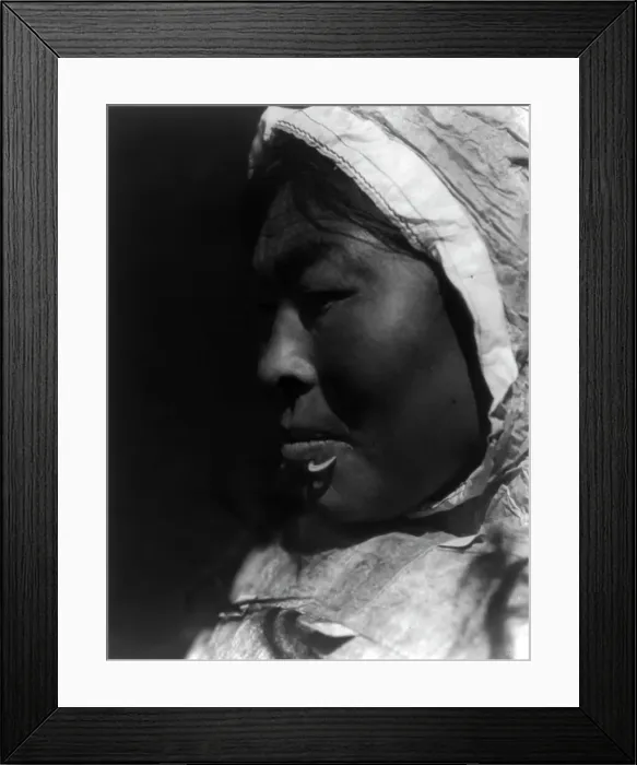 Framed Print : Nunivak Island, Alaska: Jukuk, c1929. Creator: Edward Sheriff Curtis Framed Print : Nunivak Island, Alaska: Jukuk, c1929. Creator: Edward Sheriff Curtis