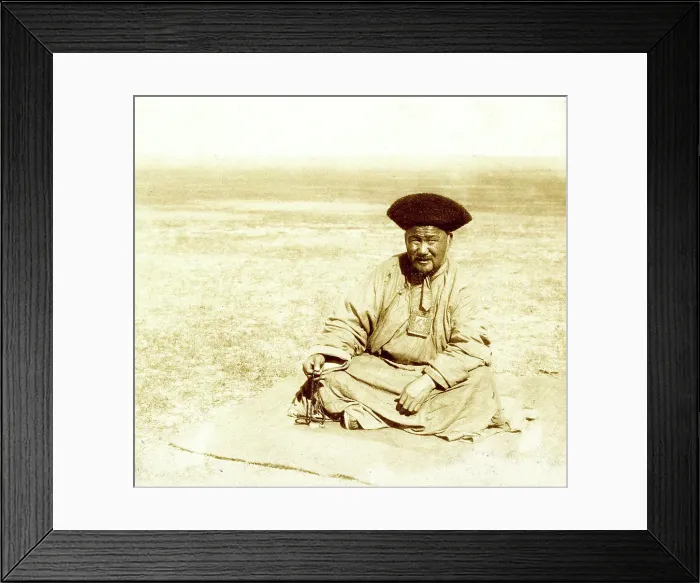 Framed Print : Trading lama Jamse, originally from Khoshun Barin (in southeastern Mongolia)... 1899. Creator: Unknown Framed Print : Trading lama Jamse, originally from Khoshun Barin (in southeastern Mongolia)... 1899. Creator: Unknown