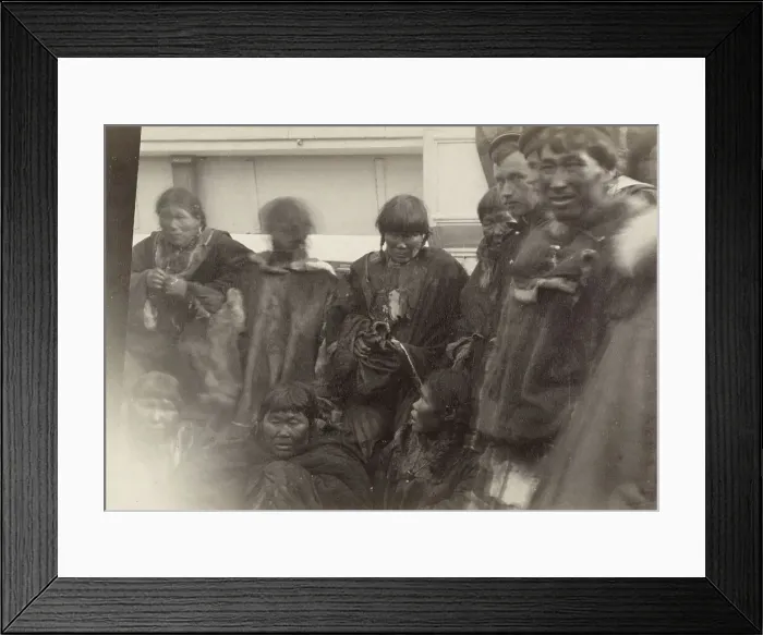 Framed Print : Chukchi Women Elders, 1889. Creator: Unknown Framed Print : Chukchi Women Elders, 1889. Creator: Unknown