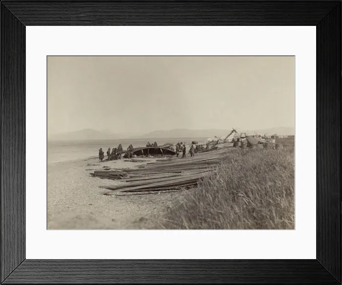 Framed Print : Another Phase of Unloading, 12 July, 1889. Creator: Unknown Framed Print : Another Phase of Unloading, 12 July, 1889. Creator: Unknown