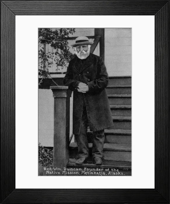 Framed Print : Rev. Wm. Duncan, between c1900 and c1930. Creator: Unknown Framed Print : Rev. Wm. Duncan, between c1900 and c1930. Creator: Unknown