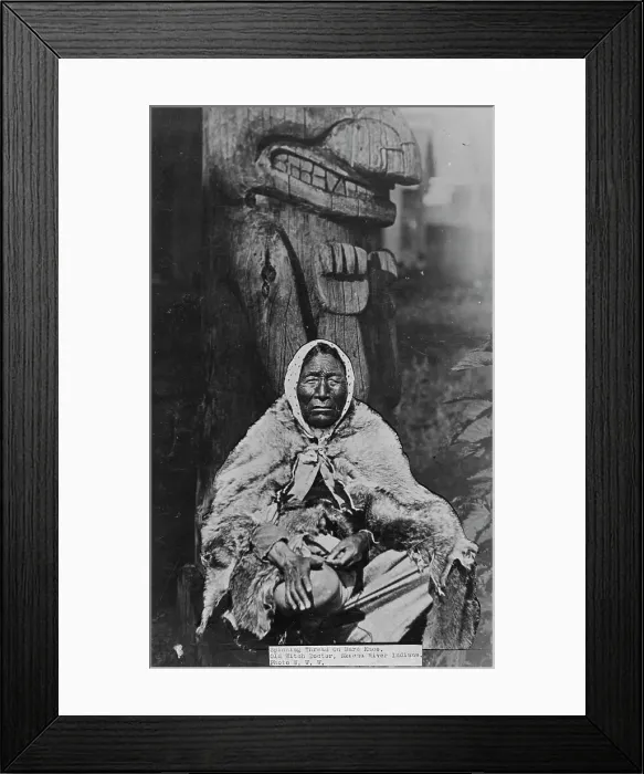 Framed Print : Old Indian witch doctor, between 1900 and 1930. Creator: Frank G. Carpenter Framed Print : Old Indian witch doctor, between 1900 and 1930. Creator: Frank G. Carpenter