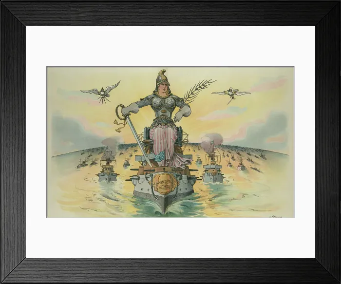 Framed Print : Peace, 1905. Creator: John Samuel Pughe Framed Print : Peace, 1905. Creator: John Samuel Pughe
