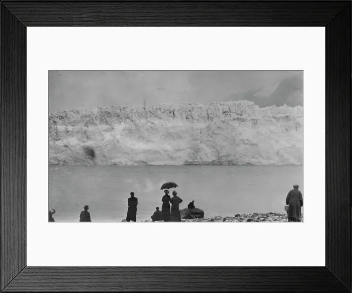 Framed Print : Child's glacier, between c1900 and 1916. Creator: Unknown Framed Print : Child's glacier, between c1900 and 1916. Creator: Unknown