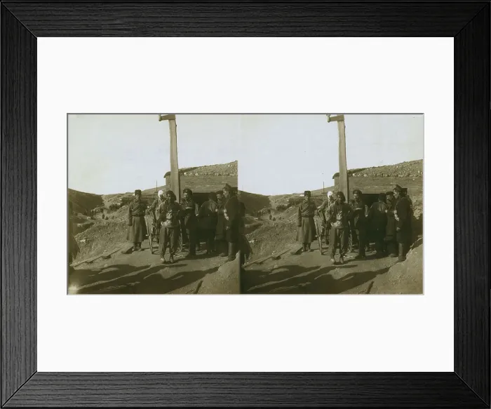 Framed Print : Carrying wounded Russian in a jinriksha from the front down to the hospital in Port Arthur, c1905. Creator: Underwood & Underwood. Carrying wounded Russian in a jinriksha from the front down to the hospital in Port Arthur, c1905 Framed Print : Carrying wounded Russian in a jinriksha from the front down to the hospital in Port Arthur, c1905. Creator: Underwood & Underwood. Carrying wounded Russian in a jinriksha from the front down to the hospital in Port Arthur, c1905