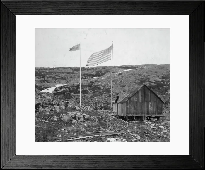 Framed Print : Alaska - Yukon boundary, between c1900 and 1923. Creator: Unknown Framed Print : Alaska - Yukon boundary, between c1900 and 1923. Creator: Unknown