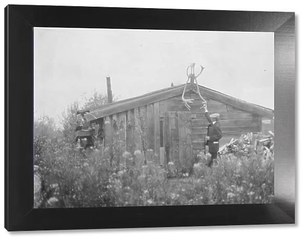 Rex Beach's cabin, between c1900 and 1916. Creator: Unknown