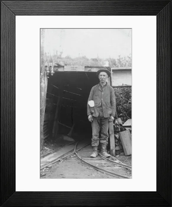 Framed Print : Rhoades - Hall Mine, between c1900 and 1916. Creator: Unknown Framed Print : Rhoades - Hall Mine, between c1900 and 1916. Creator: Unknown