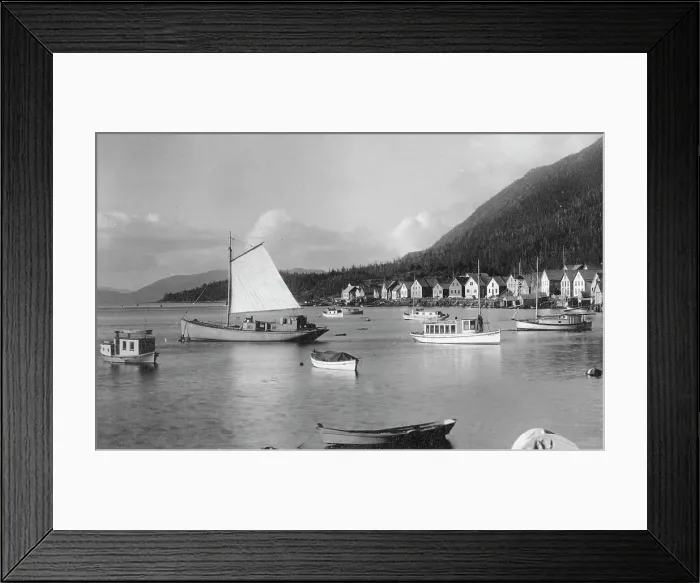 Framed Print : Small water craft, between c1900 and c1930. Creator: Unknown Framed Print : Small water craft, between c1900 and c1930. Creator: Unknown