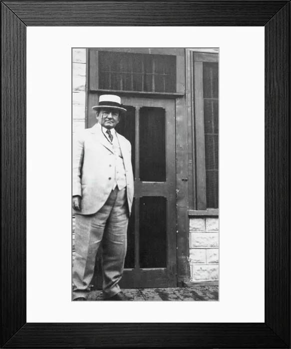 Framed Print : Judge Erwin, Fairbanks, Alaska, between c1900 and 1916. Creator: Unknown Framed Print : Judge Erwin, Fairbanks, Alaska, between c1900 and 1916. Creator: Unknown