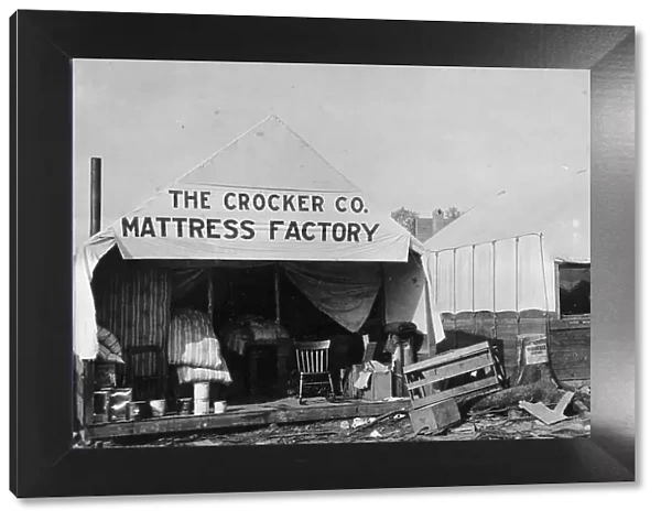 The Crocker Co. Mattress Factory, between c1900 and c1930. Creator: Unknown