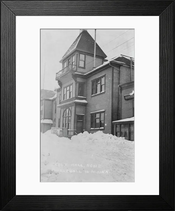 Framed Print : Eagle Hall, between c1900 and c1930. Creator: Unknown Framed Print : Eagle Hall, between c1900 and c1930. Creator: Unknown