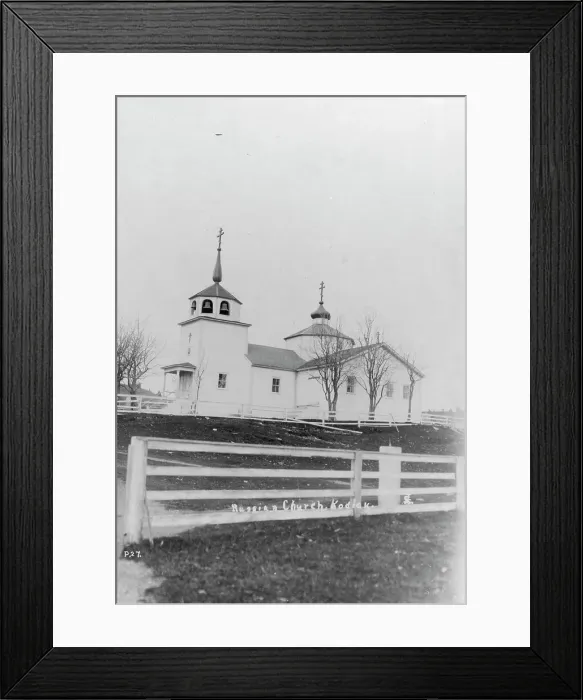 Framed Print : Russian church, between c1900 and c1930. Creator: Unknown Framed Print : Russian church, between c1900 and c1930. Creator: Unknown