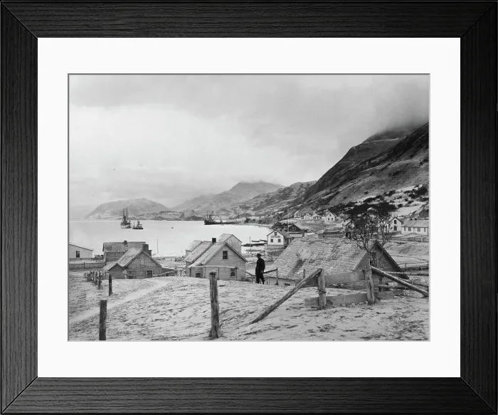Framed Print : View of Kodiak, between c1900 and 1923. Creator: Unknown