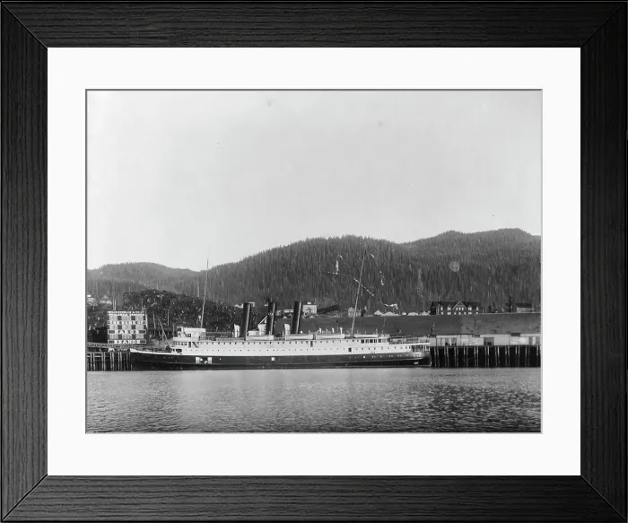 Framed Print : Grand Trunk Pacific Steamship Prince Rupert, between c1900 and 1927. Creator: Unknown. Grand Trunk Pacific Steamship Prince Rupert, between c1900 and 1927. Creator: Unknown Framed Print : Grand Trunk Pacific Steamship Prince Rupert, between c1900 and 1927. Creator: Unknown. Grand Trunk Pacific Steamship Prince Rupert, between c1900 and 1927. Creator: Unknown