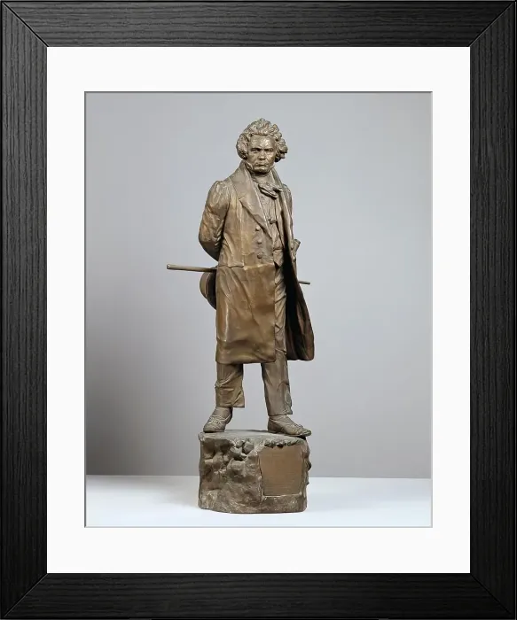 Framed Print : Ludwig van Beethoven, 1899. Creators: Robert Weigl, Ludwig van Beethoven Framed Print : Ludwig van Beethoven, 1899. Creators: Robert Weigl, Ludwig van Beethoven