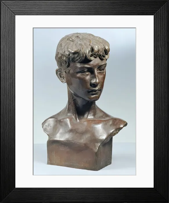 Framed Print : Young Sicilian, 1902. Creator: Theodor Stundl Framed Print : Young Sicilian, 1902. Creator: Theodor Stundl