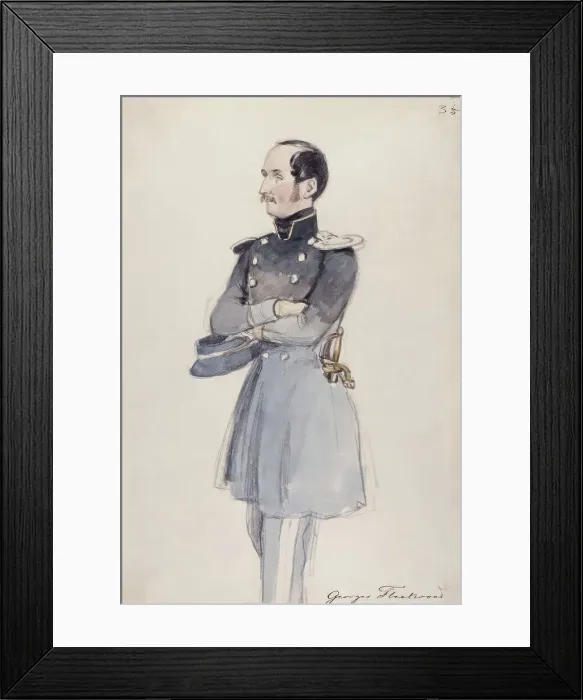 Framed Print : Man in uniform. George Fleetwood'. (c1850s). Creator: Fritz von Dardel. Man in uniform. George Fleetwood'. (c1850s). Creator: Fritz von Dardel Framed Print : Man in uniform. George Fleetwood'. (c1850s). Creator: Fritz von Dardel. Man in uniform. George Fleetwood'. (c1850s). Creator: Fritz von Dardel