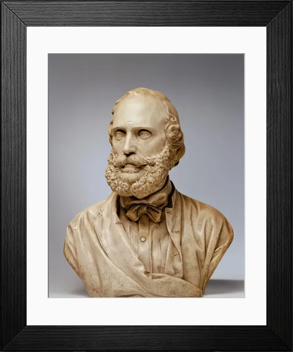 Framed Print : The painter Franz Schrotzberg, 19th century. (c1860s) Creator: Unknown Framed Print : The painter Franz Schrotzberg, 19th century. (c1860s) Creator: Unknown