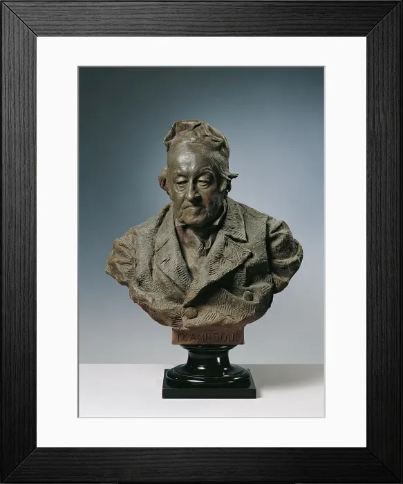 Framed Print : The geologist Ami (Amedée) Boué, 1878. Creator: Viktor Oskar Tilgner Framed Print : The geologist Ami (Amedée) Boué, 1878. Creator: Viktor Oskar Tilgner