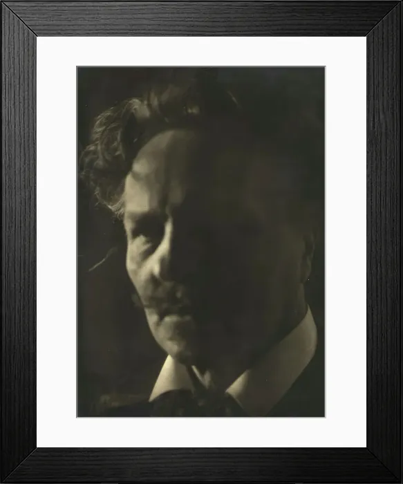 Framed Print : August Strindberg, 1906-1907. Creator: August Strindberg Framed Print : August Strindberg, 1906-1907. Creator: August Strindberg