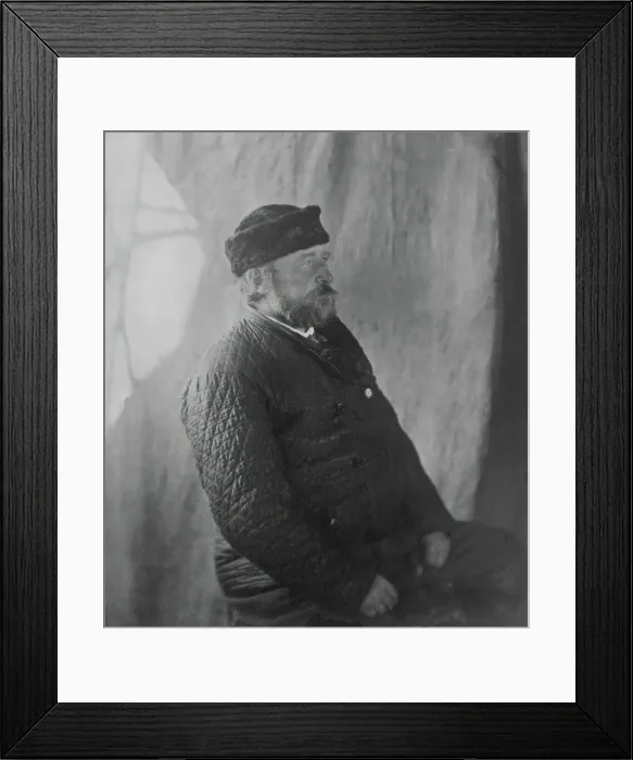 Framed Print : Portrait of the explorer Adolf Erik Nordenskiöld taken in connection with the Vega... 1878-1880. Creator: Unknown Framed Print : Portrait of the explorer Adolf Erik Nordenskiöld taken in connection with the Vega... 1878-1880. Creator: Unknown