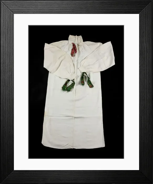Framed Print : Shirt, 1820-1850. Creator: Unknown Framed Print : Shirt, 1820-1850. Creator: Unknown