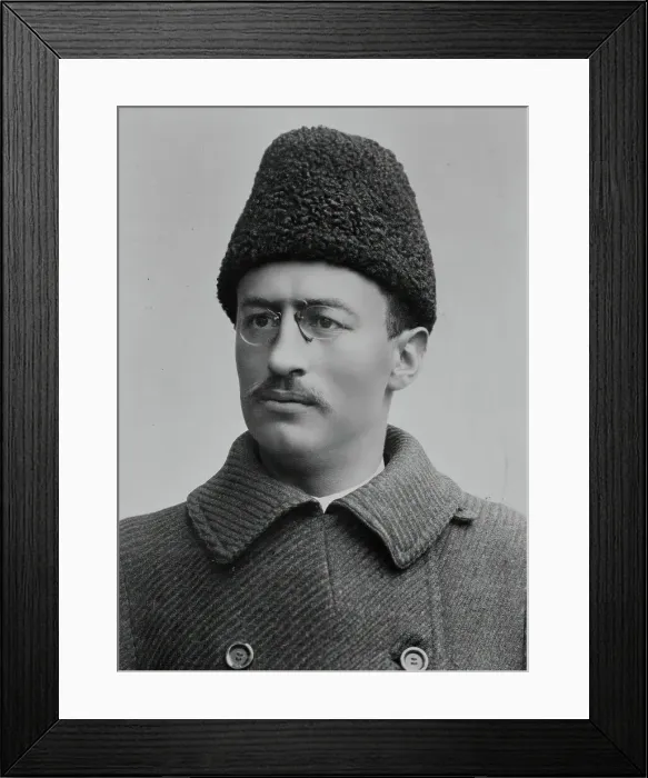 Framed Print : The author and research traveler Sven Hedin, 1897. Creator: Unknown Framed Print : The author and research traveler Sven Hedin, 1897. Creator: Unknown