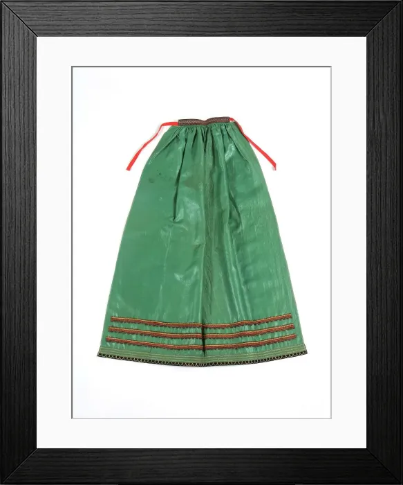 Framed Print : Apron. Creator: Unknown Framed Print : Apron. Creator: Unknown