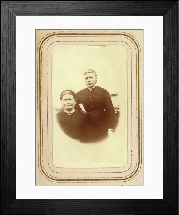 Framed Print : Enkan Westerlund, with Daughter. Jockmock, 1858. Creator: Lotten von Duben. Enkan Westerlund, with Daughter. Jockmock, 1858. Creator: Lotten von Duben Framed Print : Enkan Westerlund, with Daughter. Jockmock, 1858. Creator: Lotten von Duben. Enkan Westerlund, with Daughter. Jockmock, 1858. Creator: Lotten von Duben
