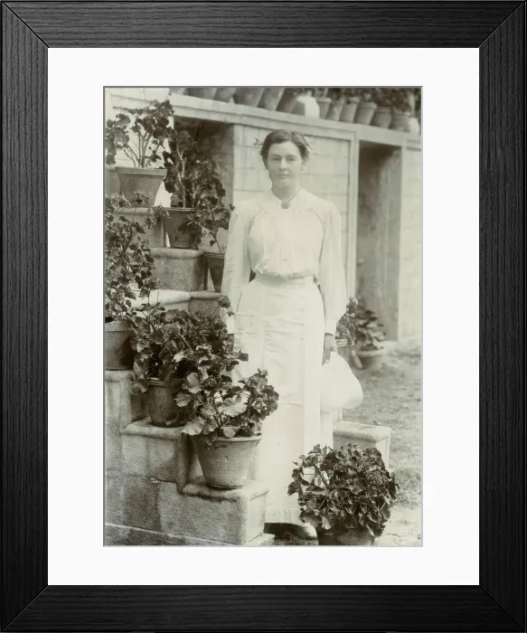 Framed Print : Portrait of Marie-Louise Flygare (n. Lundberg) in Persia 1913-14. Creator: Harald Lundberg Framed Print : Portrait of Marie-Louise Flygare (n. Lundberg) in Persia 1913-14. Creator: Harald Lundberg