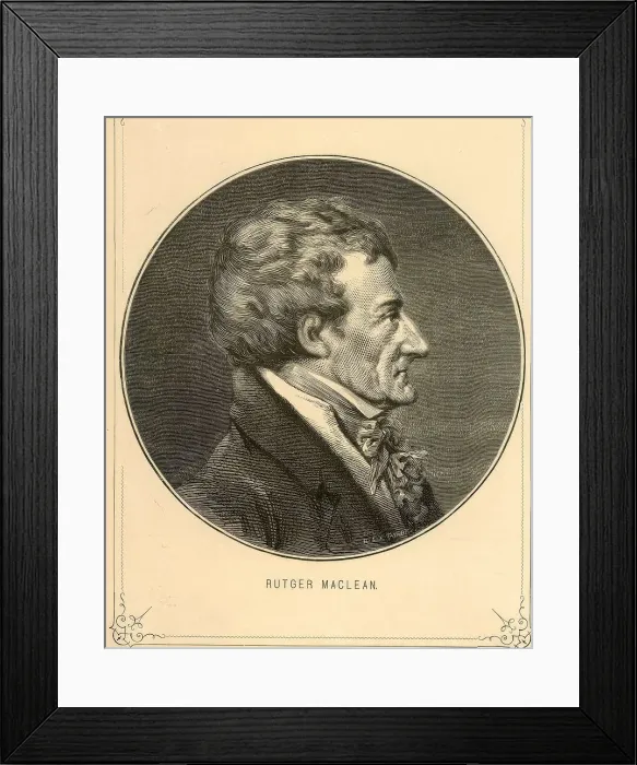 Framed Print : Portrait of Rutger MacLean (1742-1816), baron, politician, country housekeeper, Svaneholm, Scania. Creator: Unknown Framed Print : Portrait of Rutger MacLean (1742-1816), baron, politician, country housekeeper, Svaneholm, Scania. Creator: Unknown