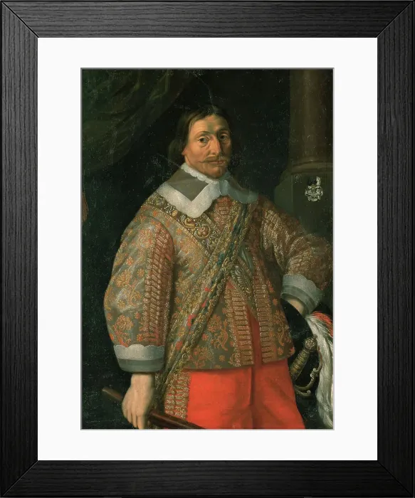 Framed Print : Portrait of Hans Wrangel, mid 16th century. Creator: Unknown Framed Print : Portrait of Hans Wrangel, mid 16th century. Creator: Unknown