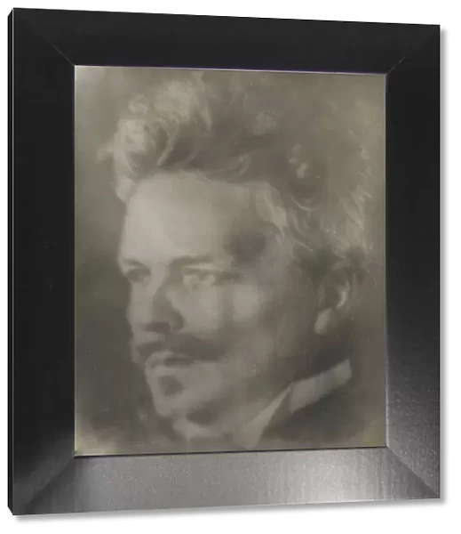 August Strindberg, writer (1849-1912), self-portrait, 1906-07. Creator: August Strindberg