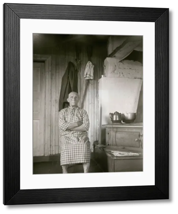 Framed Print : Wise old woman from Vilhelmina parish, Lapland, 1932. Creator: Unknown. Wise old woman from Vilhelmina parish, Lapland, 1932. Creator: Unknown Framed Print : Wise old woman from Vilhelmina parish, Lapland, 1932. Creator: Unknown. Wise old woman from Vilhelmina parish, Lapland, 1932. Creator: Unknown