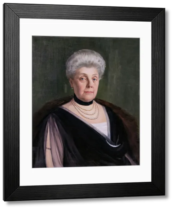 Framed Print : Antonie Rettig, (c1900s). Creator: Jean Gustav Haagen Framed Print : Antonie Rettig, (c1900s). Creator: Jean Gustav Haagen