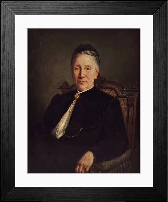 Framed Print : Consul Adelaide Rettig, 1891. Creator: Hildegard Norberg Framed Print : Consul Adelaide Rettig, 1891. Creator: Hildegard Norberg