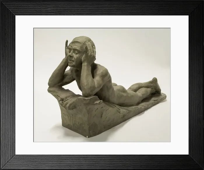 Framed Print : Sculpture, 1913. Creator: John Runer Framed Print : Sculpture, 1913. Creator: John Runer