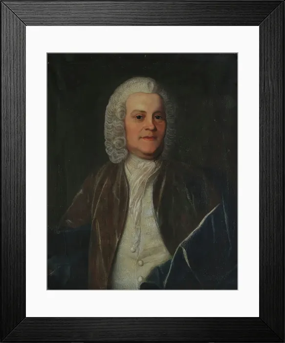 Framed Print : Nicolaus Sanderhielm, (c1730s). Creator: Johan Joachim Streng Framed Print : Nicolaus Sanderhielm, (c1730s). Creator: Johan Joachim Streng