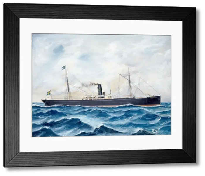 Framed Print : Steamer Ceres, 1899. Creator: J.B. Bowney Framed Print : Steamer Ceres, 1899. Creator: J.B. Bowney