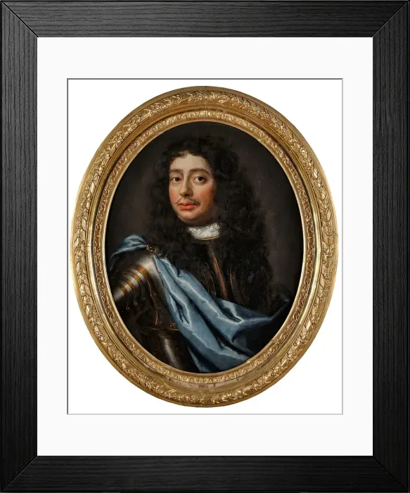 Framed Print : Malcolm Hamilton of Hageby, 1682. Creator: School of David Klocker Ehrenstrahl Framed Print : Malcolm Hamilton of Hageby, 1682. Creator: School of David Klocker Ehrenstrahl