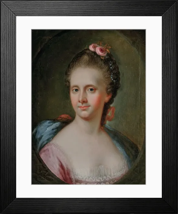 Framed Print : Catarina Lovisa Psilanderhielm, 1770. Creator: Anders Eklund Framed Print : Catarina Lovisa Psilanderhielm, 1770. Creator: Anders Eklund