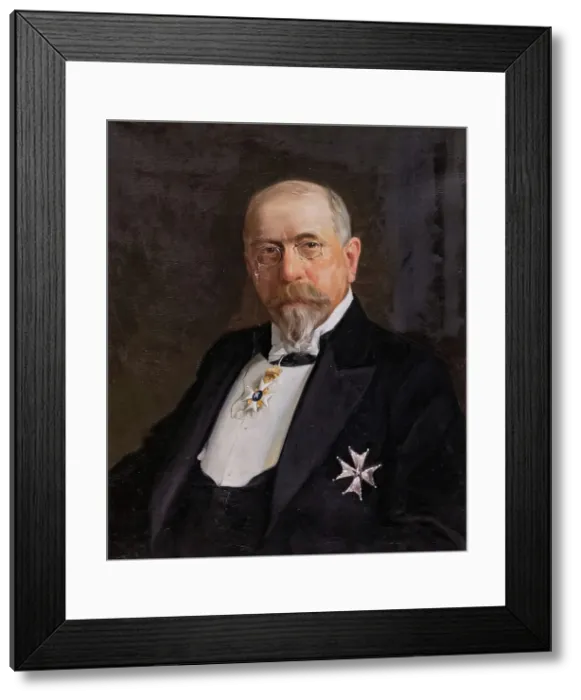 Framed Print : John Rettig, (c1900s). Creator: Jean Gustav Haagen Framed Print : John Rettig, (c1900s). Creator: Jean Gustav Haagen