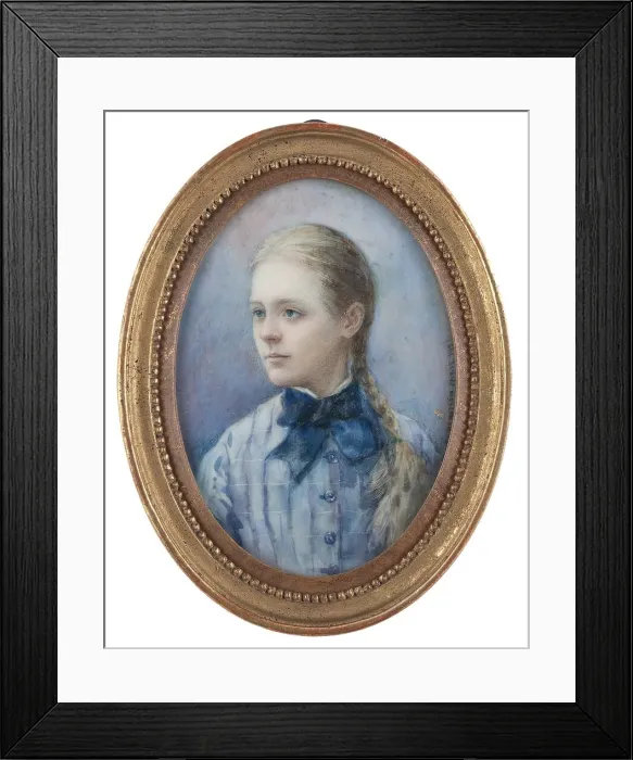 Framed Print : Ida Matton, 1923. Creator: Matilda Hanstrom Framed Print : Ida Matton, 1923. Creator: Matilda Hanstrom
