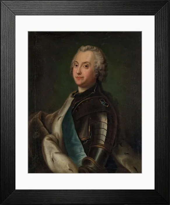 Framed Print : King Adolf Frederick, (c1740s) Creator: Lorens Pasch the Elder Framed Print : King Adolf Frederick, (c1740s) Creator: Lorens Pasch the Elder