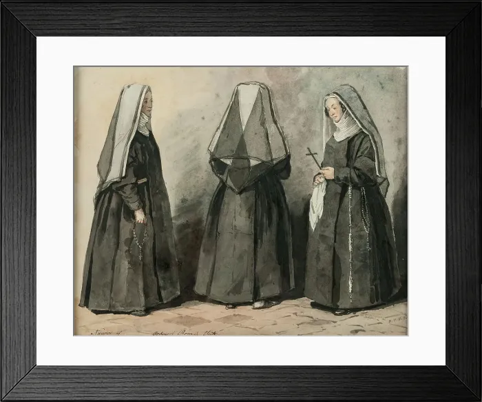Framed Print : Study from Rome, (c1830s). Creator: Alexander Wetterling