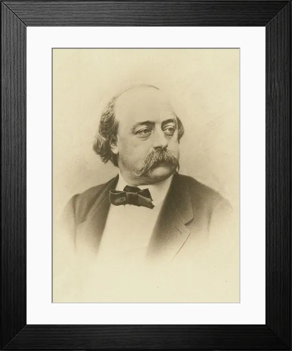 Framed Print : Portrait of Gustave Flaubert (1821-1880), ca 1867. Creator: Nadar, Gaspard-Félix (1820-1910) Framed Print : Portrait of Gustave Flaubert (1821-1880), ca 1867. Creator: Nadar, Gaspard-Félix (1820-1910)