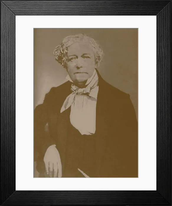 Framed Print : Portrait of Jean-Antoine Petipa (1787-1855), 1850s. Creator: Anonymous Framed Print : Portrait of Jean-Antoine Petipa (1787-1855), 1850s. Creator: Anonymous