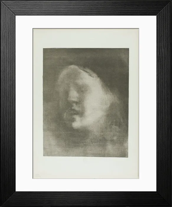 Framed Print : The Cry, 1894. Creator: Eugene Carriere Framed Print : The Cry, 1894. Creator: Eugene Carriere