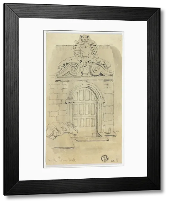 Framed Print : In the Town Hall, n.d. Creator: Daniel Maclise Framed Print : In the Town Hall, n.d. Creator: Daniel Maclise